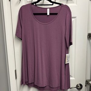 LuLaRoe Purple Top NWT